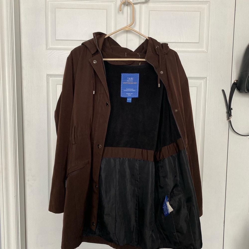Brown Hooded Jacket